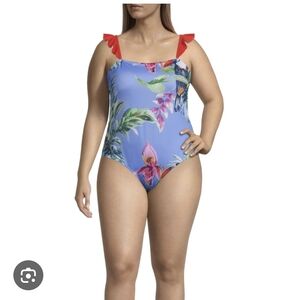 Oasis Tropical Blue One Piece Swimsuit